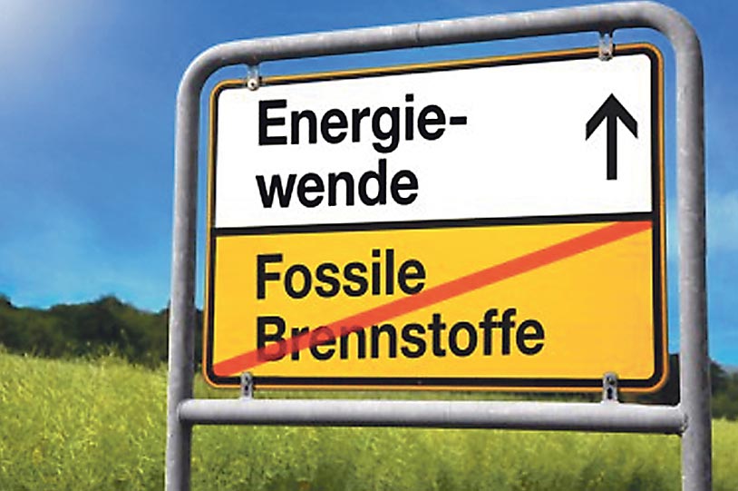 Energiewende-Schild